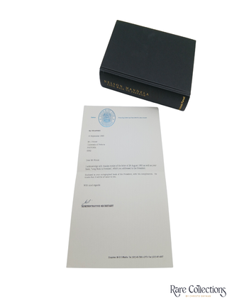 Long Walk to Freedom & Mandela (Signed with Letter from President's Office)