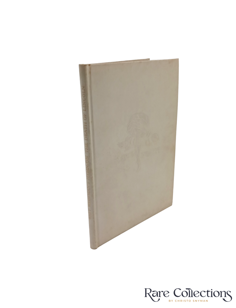 Item #33200 Hymn on the Death of Lincoln. Walt Whitman.