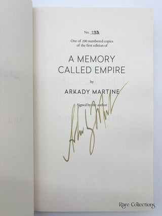 A Memory Called Empire & Desolation Called Peace (Teixcalaan Duology - Signed + Numbered Edition)