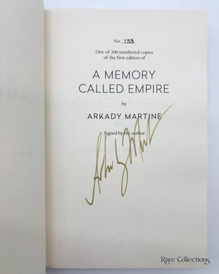 A Memory Called Empire & Desolation Called Peace (Teixcalaan Duology - Signed + Numbered Edition)