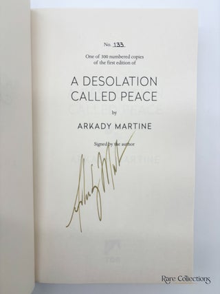A Memory Called Empire & Desolation Called Peace (Teixcalaan Duology - Signed + Numbered Edition)