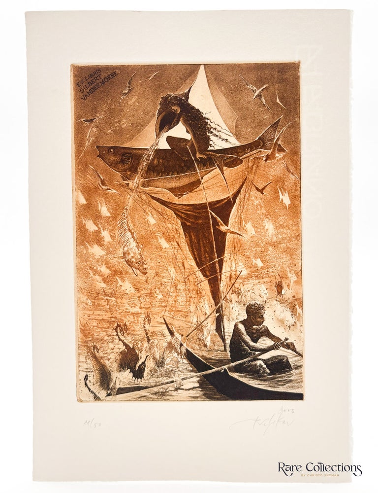 Item #33255 Ex-Libris - Gilbert Vandermoere. Peter Velikov.
