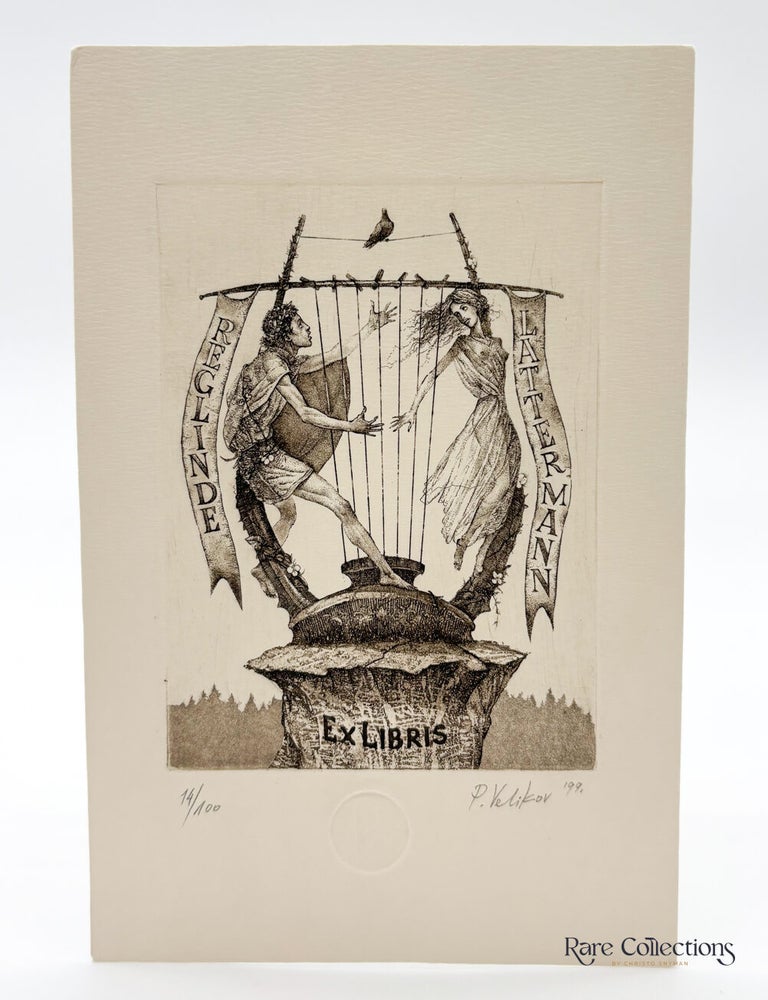 Item #33272 Ex-Libris - Reglinde Lattermann. Peter Velikov.