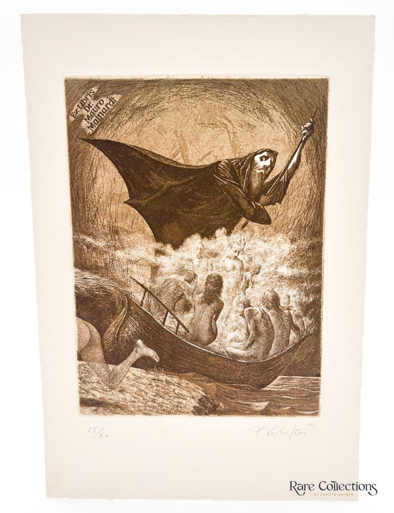 Item #33278 Ex-Libris - Mario Micheletti. Peter Velikov.