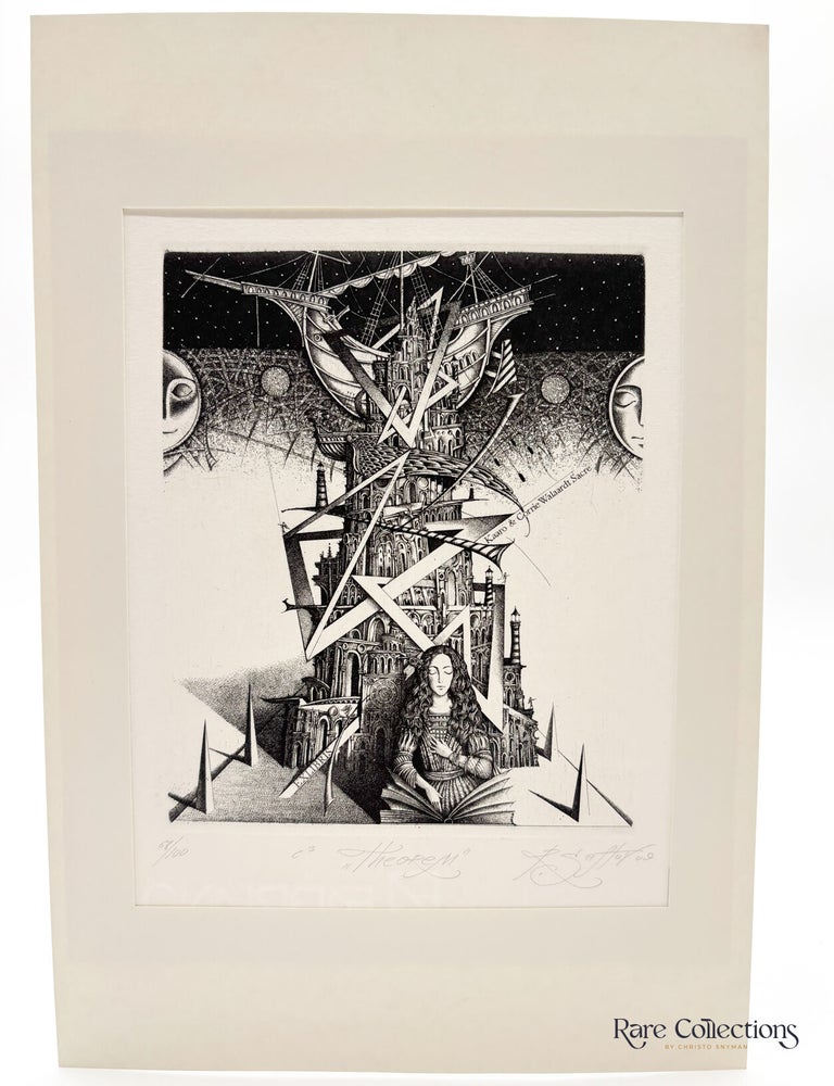 Item #33280 Ex-Libris - Hugo Viaene (Shadow). Roman Sustov.