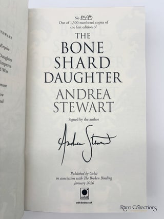 The Bone Shard Daughter, The Bone Shard Emperor & The Bone Shard War (The Drowning Empire Trilogy - Signed and Numbered Edition)