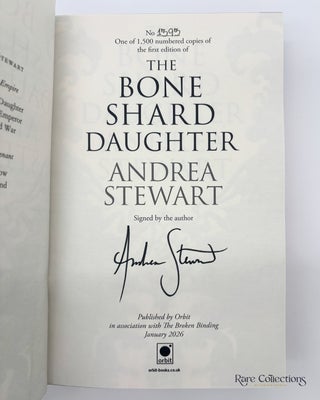 The Bone Shard Daughter, The Bone Shard Emperor & The Bone Shard War (The Drowning Empire Trilogy - Signed and Numbered Edition)