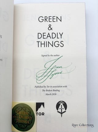 Green & Deadly Things