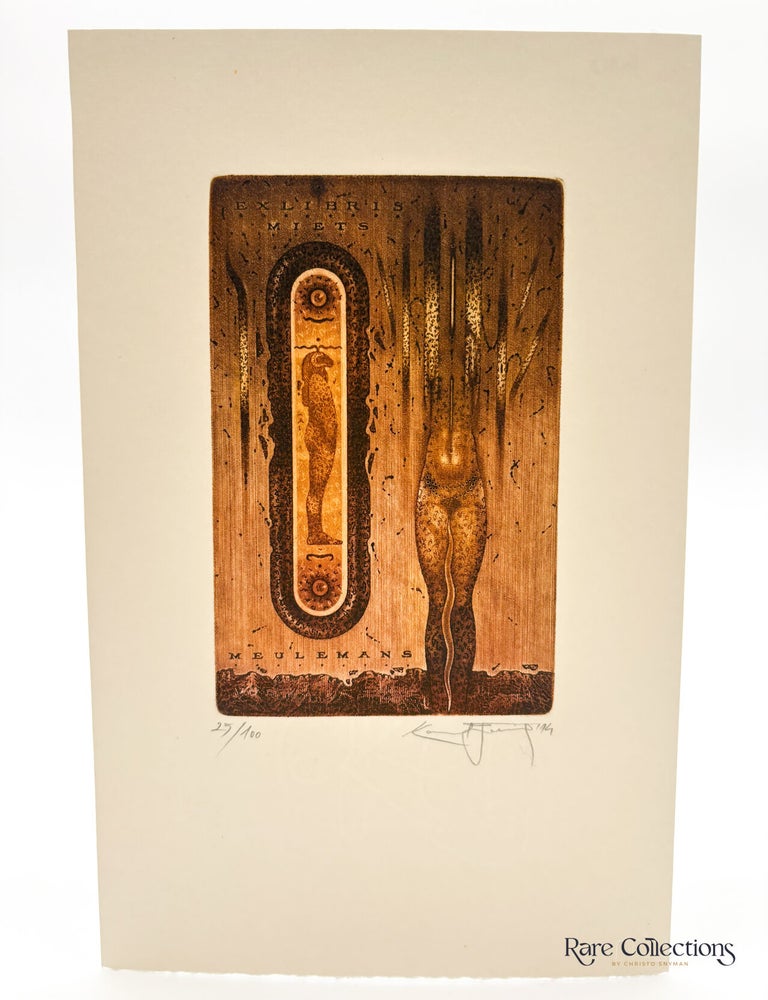 Item #33314 Exlibris - Meulenmans. Karol Felix.
