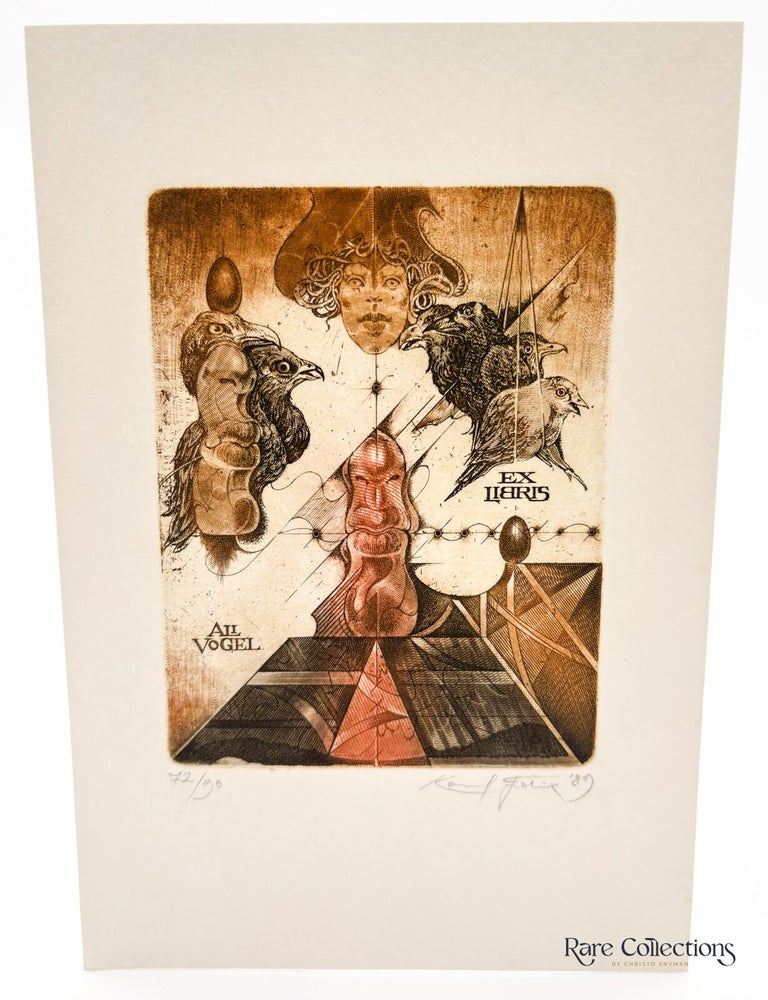 Item #33316 Exlibris - Ali Vogel. Karol Felix.