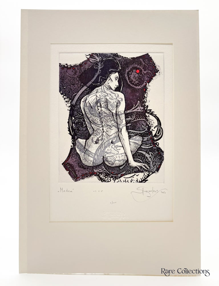 Item #33330 Exlibris - Jan Wens "Medea". Fedor Shurmelev.