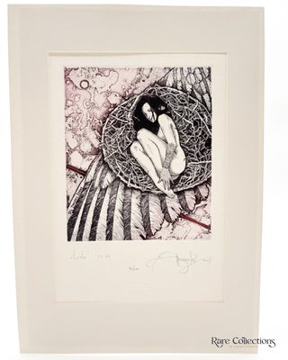 Exlibris - Tonging Zhang "Leda"