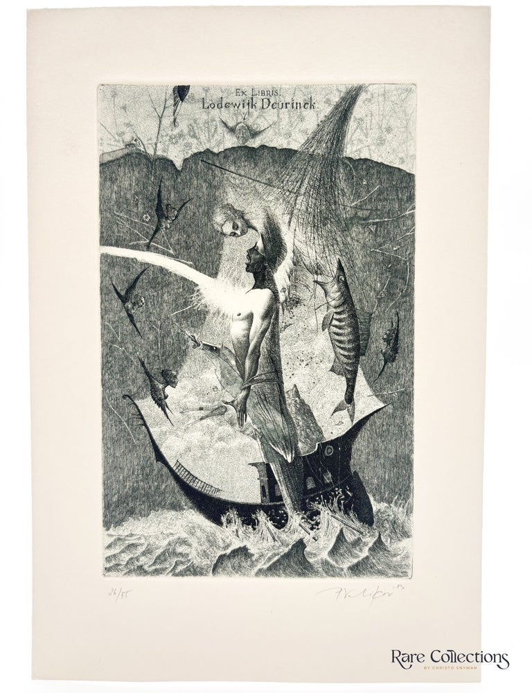 Item #33346 Exlibris - Lodewijk Deurinek. Peter Velikov.