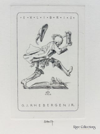 Exlibris - GJ Rhebergen jnr