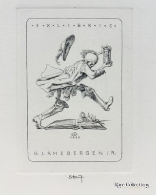 Exlibris - GJ Rhebergen jnr
