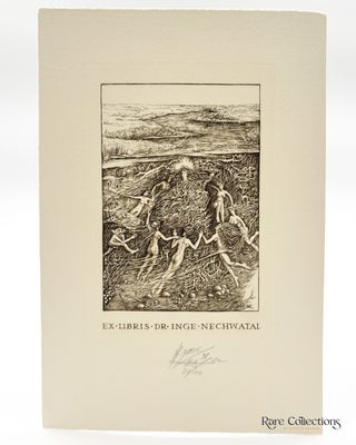 Item #33485 Exlibris - Dr. Inge Nechwatal. Henryk Fajlhauer