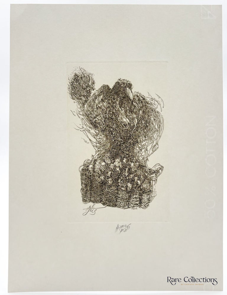 Item #33487 Graphic - Crow. Henryk Fajlhauer.