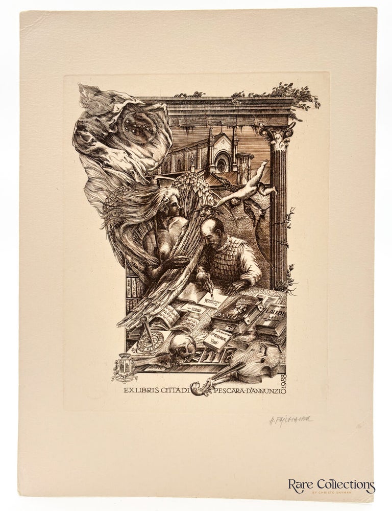 Item #33492 Exlibris - Cittadi. Henryk Fajlhauer.