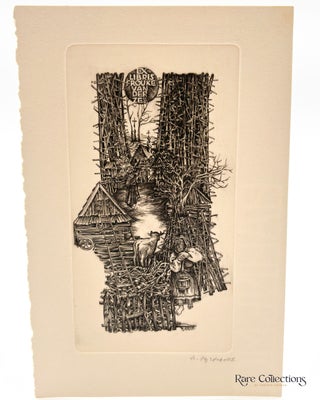 Item #33497 Exlibris - Frouke van der Zee. Henryk Fajlhauer