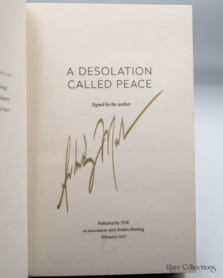 A Memory Called Empire & A Desolation Called Peace (Broken Binding Signed Special Edition)