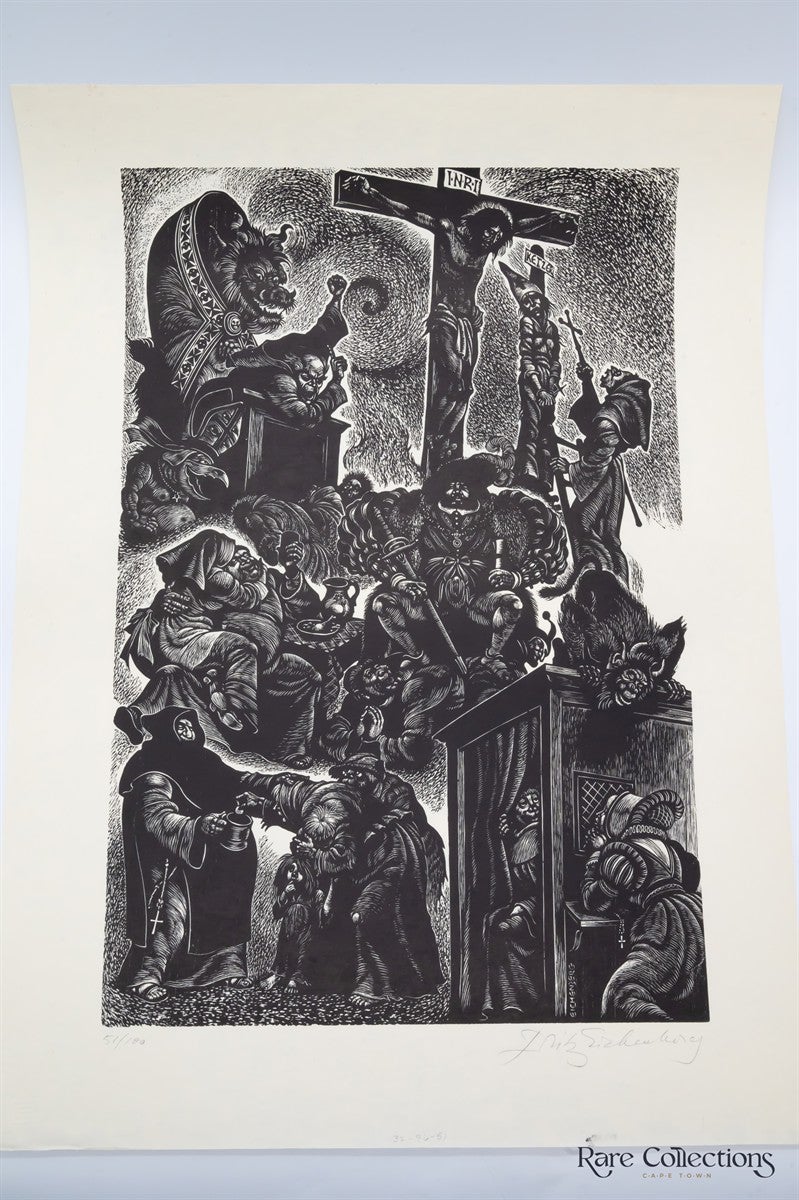 The Follies of Monks - Signed Limited Edition Print From in Praise of ...