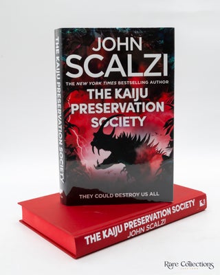 Item #4214 The Kaiju Preservation Society (Signed and Numbered). John Scalzi