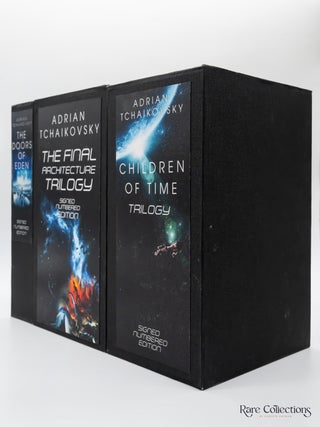 Children of Time, Children of Ruin, Children of Memory, Children of Strife the Doors of Eden, Shards of Earth, Eyes of the Void, Lords of Uncreation, Alien Clay & Service Model, Spiderlight, Shroud and Terrible Worlds (Completely Set of Tchaikovsky's Matching Numbered Editions - Comes with Rights)