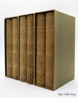 Item #444 The Book of the Thousand Nights and a Night - 6 Volume (Signed by Valenti Angelo). Sir...