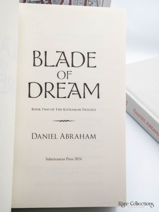 Age of Ash & Blade of Dreams (Kithamar Trilogy) - Signed Numbered Edition