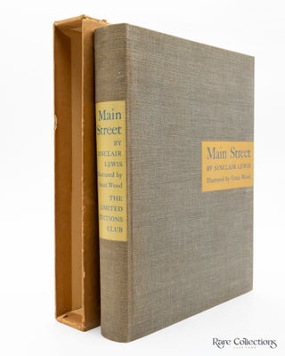 Item #474 Main Street (Signed by Grant Wood). Sinclair Lewis