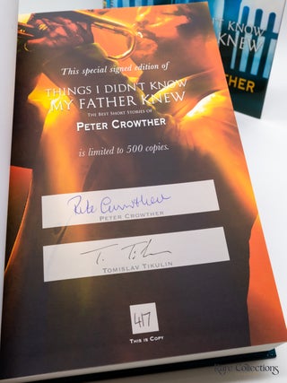 Things I Didn't Know My Father Knew (Limited Signed Edition + ARC)