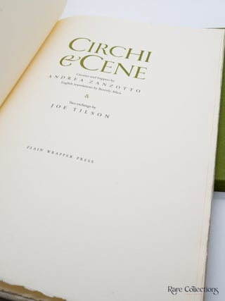 Circhi & Cene - Circuses and Suppers (Signed Limited Edition)