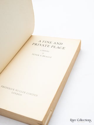 A Fine and Private Place (Rare Uncorrected Proof UK 1st)