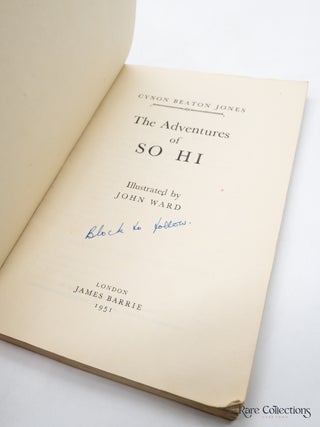 The Adventures of so HI (Rare Uncorrected Proof)