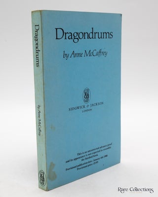 Item #5122 Dragondrums (Uncorrected Proof). Anne McCaffrey