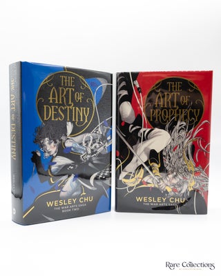 Item #5148 The Art of Prophecy, the Art of Destiny (Matching Signed Numbered Edition). Wesley Chu