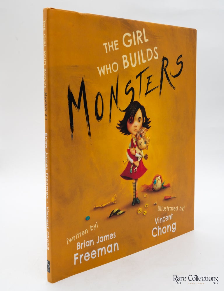 Item #5419 Girl Who Builds Monsters (remarqued and signed by artist). Brian James Freeman.