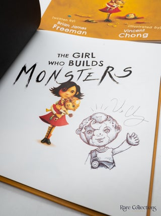 Girl Who Builds Monsters (remarqued and signed by artist)