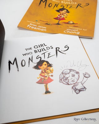 Girl Who Builds Monsters (remarqued and signed by artist)