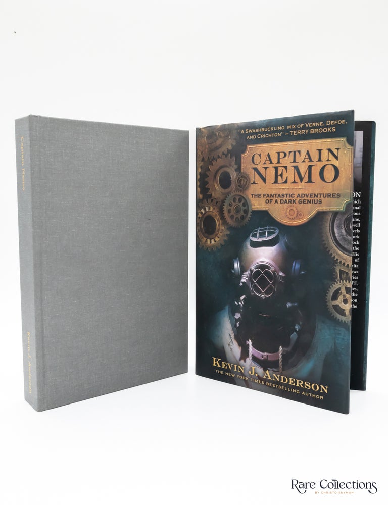 Item #5556 Captain Nemo: the Fantastic Adventures of a Dark Genius. Kevin J. Anderson.