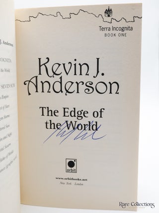 The Edge of the World, The: Terra Incognita Book One (Signed Copy)