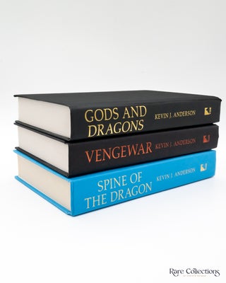 Spine of the Dragon, Vengewar & Gods and Dragons (#1-3 Wake of the Dragon) - Signed