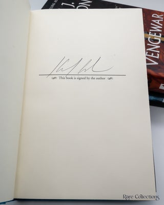 Spine of the Dragon, Vengewar & Gods and Dragons (#1-3 Wake of the Dragon) - Signed