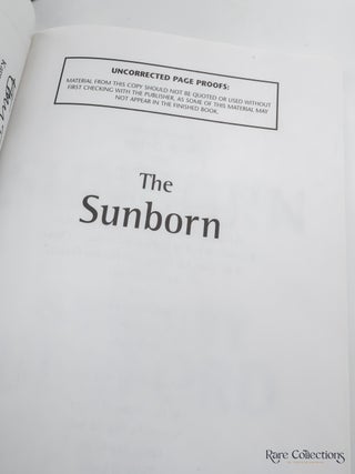 The Sunborn (Incl Uncorrected Proof)