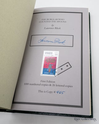 The Burglar Who Counted the Spoons - Signed
