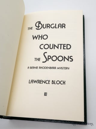 The Burglar Who Counted the Spoons - Signed