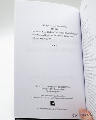 Hunting Buffalo with Bent Nails - Signed Copy