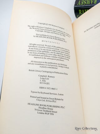 The Long Lost - Signed Copy