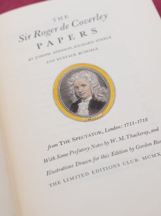 The Sir Roger De Coverley Papers - Signed by Illustrator Gordon Ross