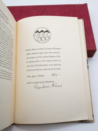 The Sir Roger De Coverley Papers - Signed by Illustrator Gordon Ross